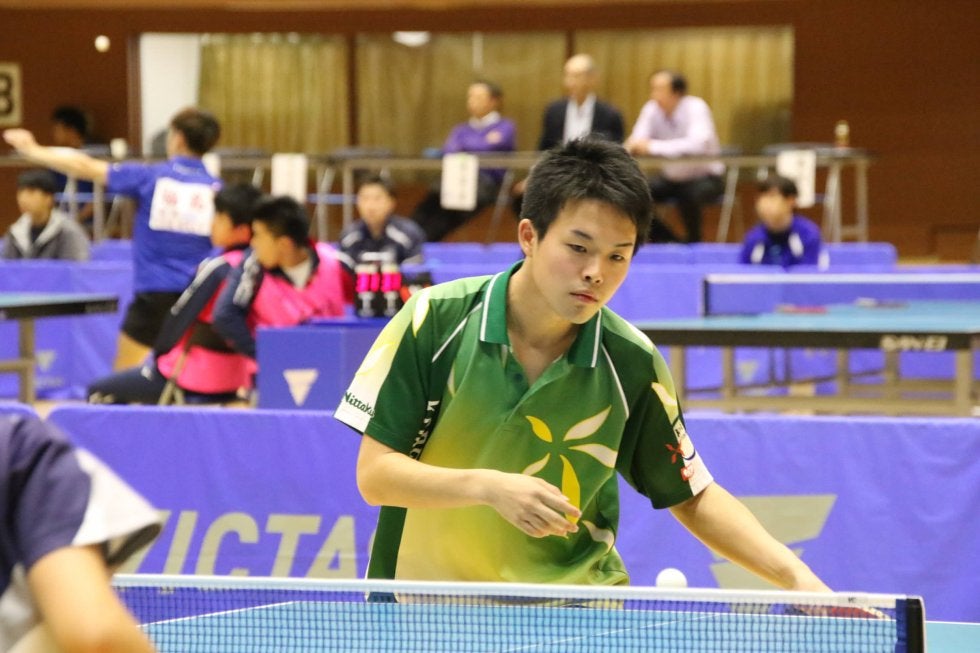 神戸大学 福田智章 手応え掴んだ全国大会 卓球 全日学19 卓球 スポーツブル スポブル