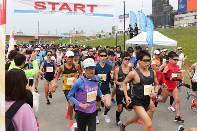 フラットな走りやすいコースの「なにわ淀川マラソン2020」3月開催