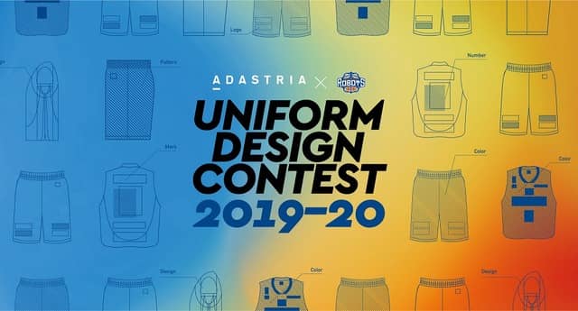 「茨城ロボッツ」3rdユニフォームデザイン公募作品完成…ブラック迷彩デザイン