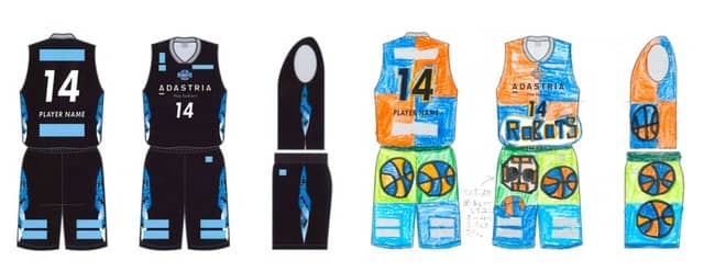 「茨城ロボッツ」3rdユニフォームデザイン公募作品完成…ブラック迷彩デザイン