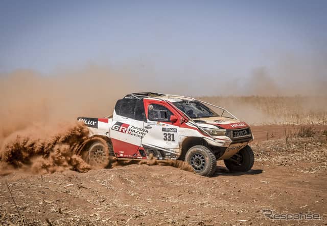 リヒテンバーグ400に出場したアロンソ（#331 ハイラックス）。《写真提供 TOYOTA》