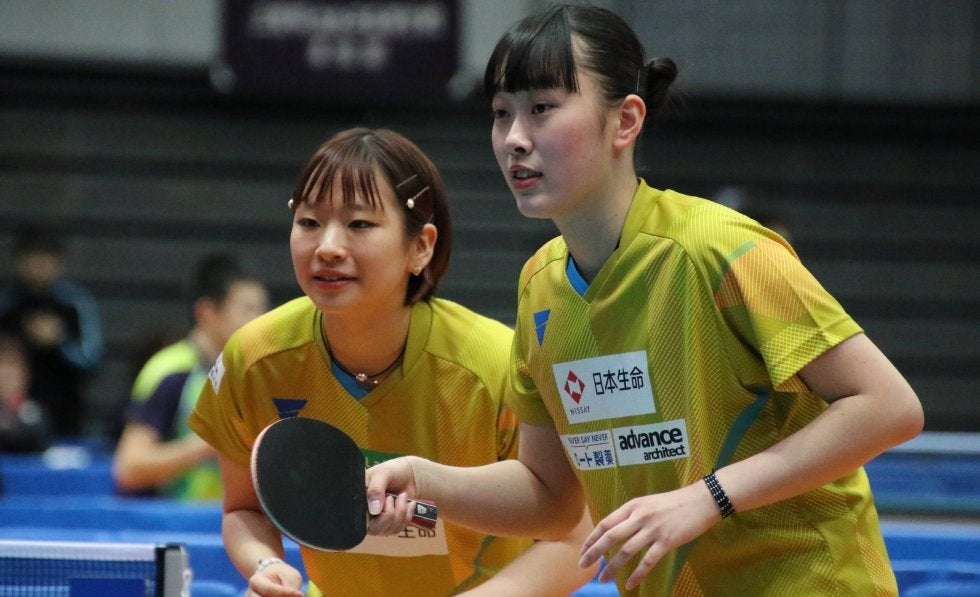 女子複にtリーガー続々登場 8歳差 前田 赤江ペアも2回戦へ 全日本卓球 卓球 スポーツブル スポブル 女子複にtリーガー続々登場 8歳差 前田 赤江ペアも2回戦へ 全日本卓球 卓球 スポーツブル スポブル