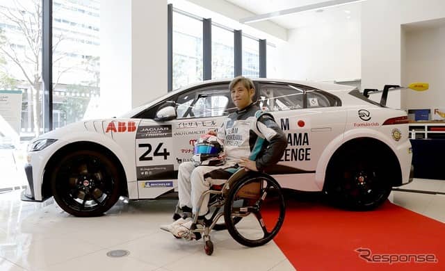 「車椅子レーサー」青木拓磨、今度はEVレースにチャレンジ