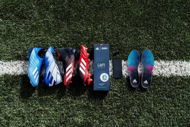 アディダス フットボール、シュートのパワーやスプリントを測定するインソール「adidas GMR」発売