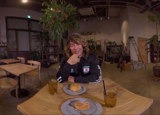 棚橋とリング上で戦うシングルマッチを体験！「新日本プロレスVR 棚橋弘至」発売