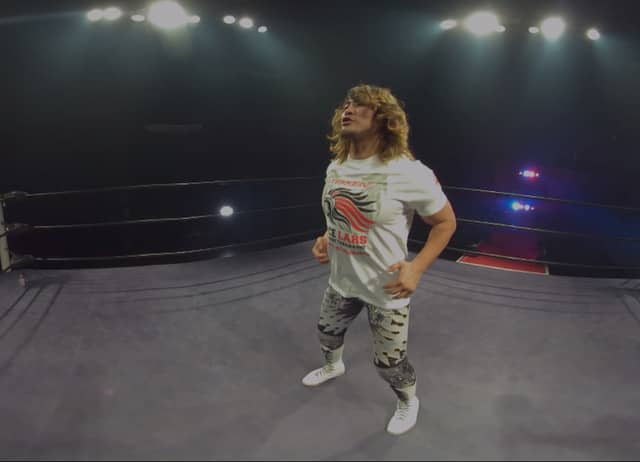 棚橋とリング上で戦うシングルマッチを体験！「新日本プロレスVR 棚橋弘至」発売