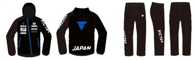 肢体不自由者卓球日本代表の公式ウェア発表…明日への勝利を切り開くを表現