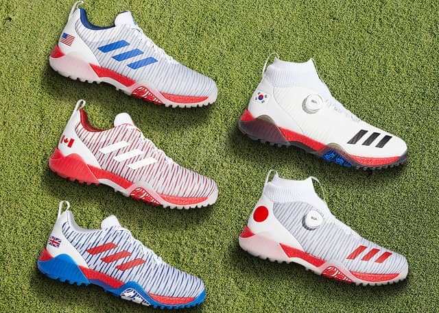 ゴルフトーナメント再開を記念した「コードカオス ネイションズパック」限定発売…アディダスゴルフ