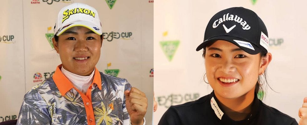 米ツアーメンバーの畑岡奈紗・河本結がアース・モンダミンカップのオンライン記者会見に登場