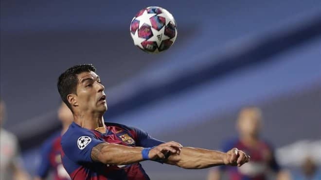 スアレスがバルサ残留を強調｢少しでも貢献し続けたい｣