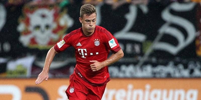 “ラームの後継者”、ドイツの万能MFキミッヒの技ありバイエルン初ゴール【ファースト・ゴールズ】