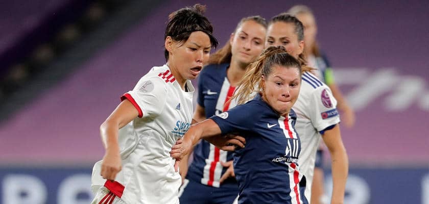 熊谷紗希はボランチで先発フル出場、5連覇目指すリヨンがPSGを下し決勝進出《UEFA女子チャンピオンズリーグ》