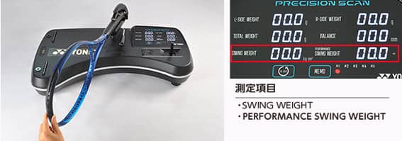 ヨネックス、ラケットを約5秒置くだけで重量とバランスを自動測定する「PRECISION SCAN」発売
