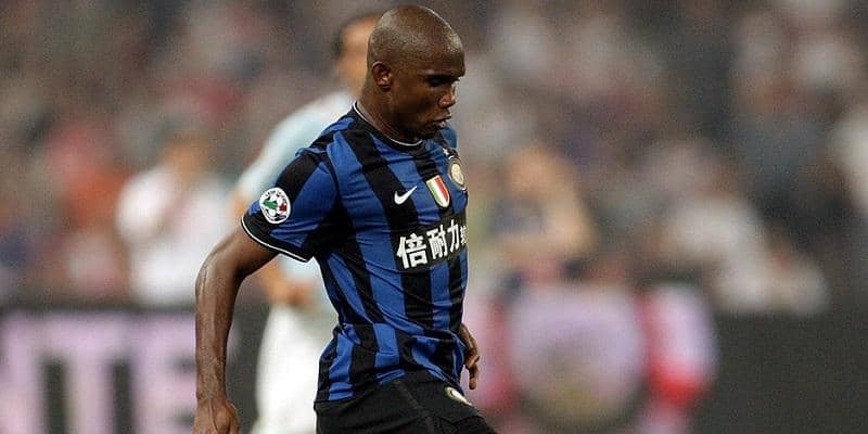 アフリカの英雄、サミュエル・エトーが決めた豪快なインテル初ゴール【ファースト・ゴールズ】