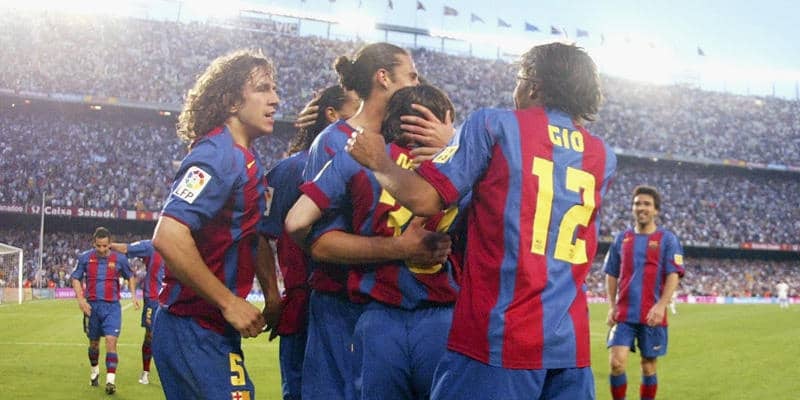 【メッシとバルセロナ】vol.2 634ゴールのスタートはロナウジーニョの絶妙アシストから /2005年5月1日