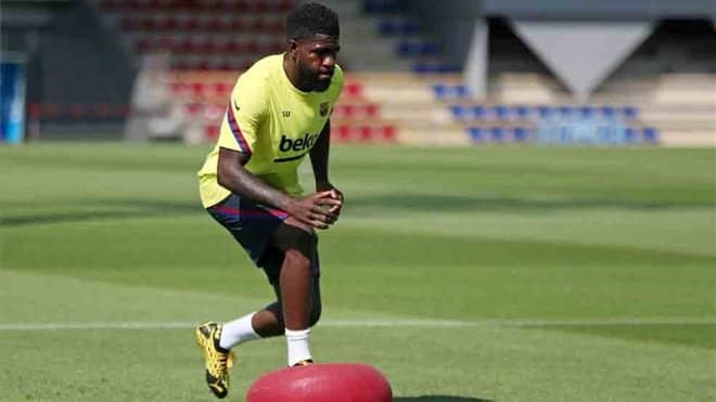 リヨンがレンタルでユムティティの“呼び戻し”を検討か