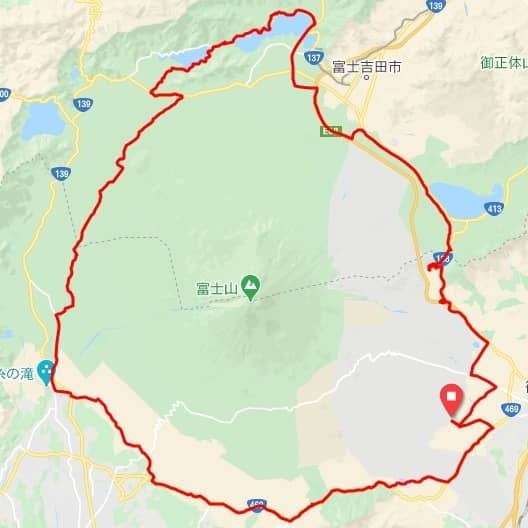 自転車で約120kmを走る富士山一周サイクリングイベント10月開催