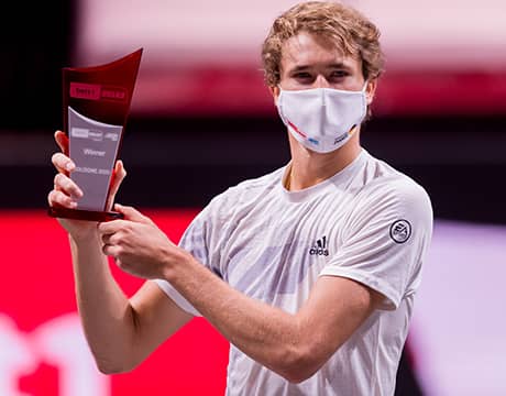  ズベレフ 地元で2週連続V達成 