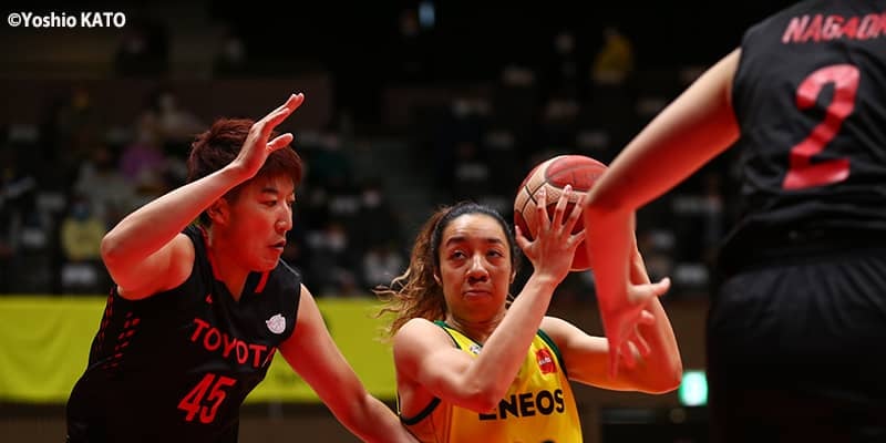 【皇后杯】ＥＮＥＯＳサンフラワーズ、後半でトヨタ自動車アンテロープスに逆転し8連覇達成！