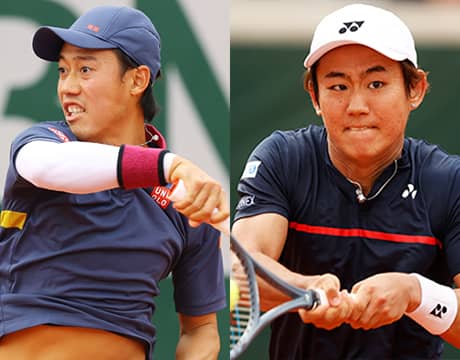 錦織41位、西岡は56位に