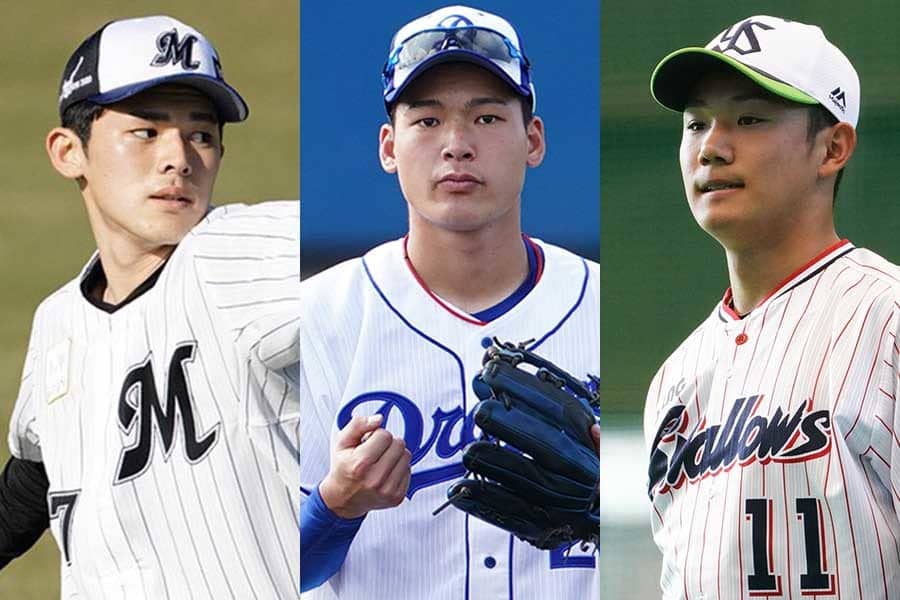 佐々木朗、奥川、石川…高卒2年目でブレークなるか？　10代のスター候補を厳選