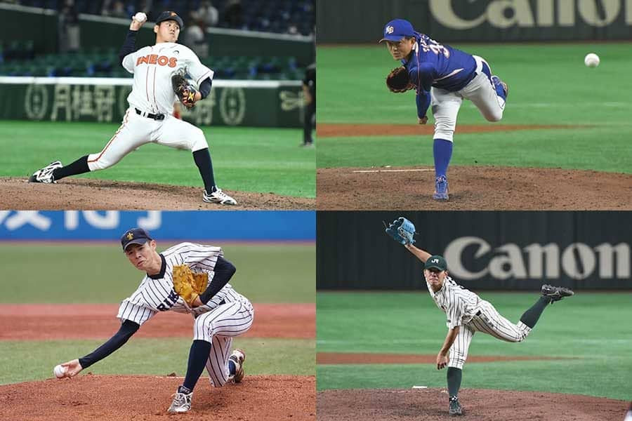巨人156キロ右腕、オリの長身サブマリン…　12球団“ドラ1以外”の注目ルーキーは？
