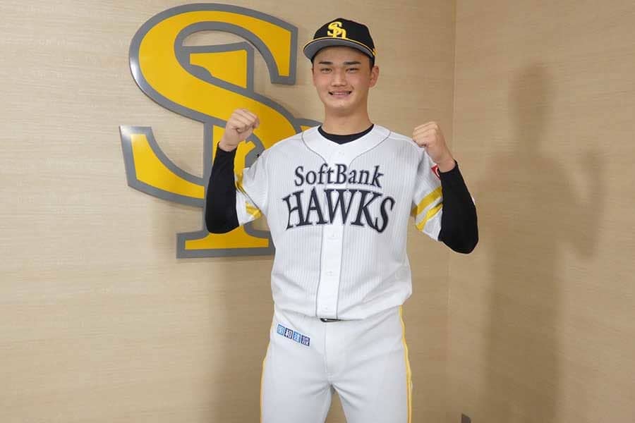 投手歴半年で最速151キロ＆プロ入り　鷹ドラ5田上が誓う母への恩返し