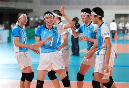 【春高バレー速報】（７）共栄学園が２回戦突破　男子の松本国際ストレート勝ち