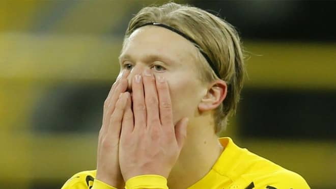 ハーランド 今季終了後に退団を検討？代理人ライオラはバルサ移籍を熱望か