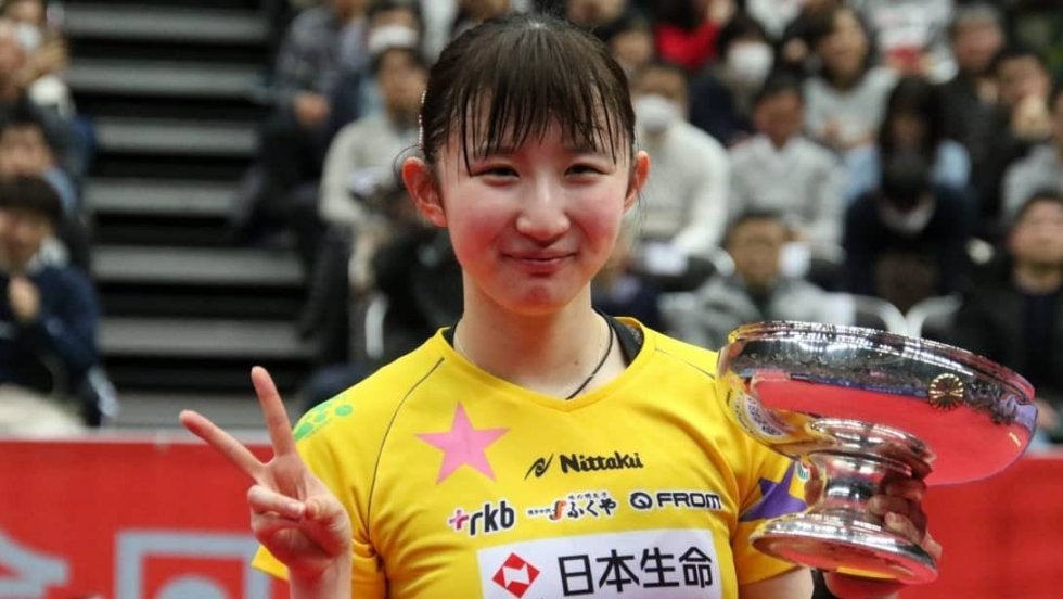 早田ひな「プレッシャーは何もなくて試合が楽しみ」前回女王が連覇へ意気込み