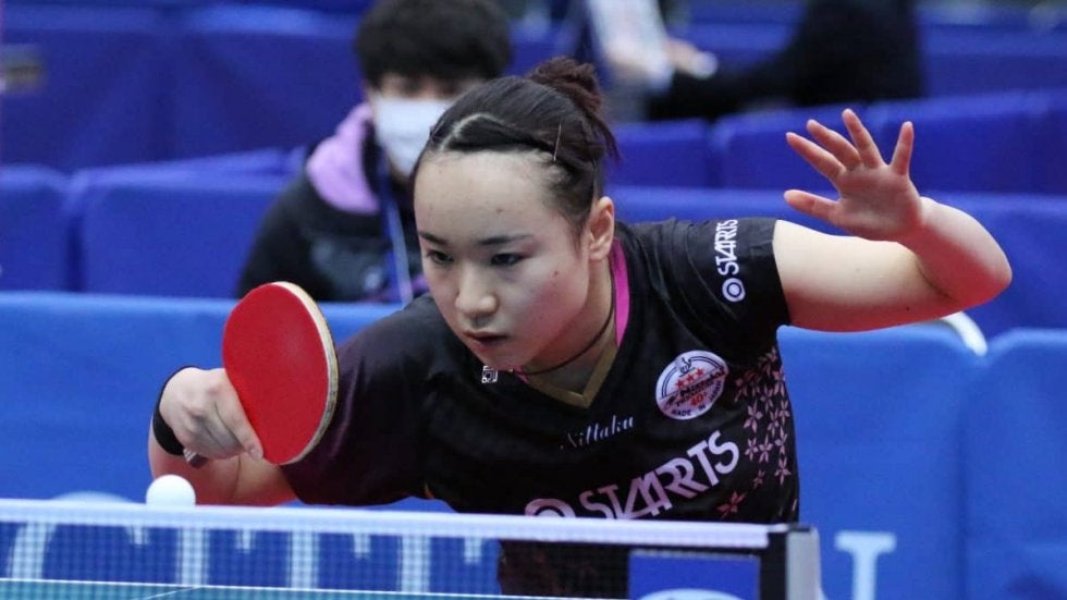 伊藤美誠、王座奪還へ好スタート　ストレート勝ちで5回戦進出＜卓球全日本＞