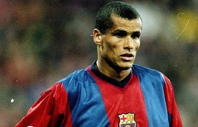 ス*ツ様 激レア バルセロナ　リバウド　#11 98/99 3rd ビンテージ まるで水切り!全盛期リバウドの地を這うグラウンダーミドル【スーパー