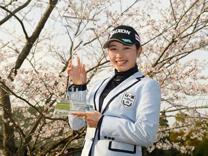 「悪条件な時ほど楽しまないと」小祝さくらが賞金ランクトップへ浮上