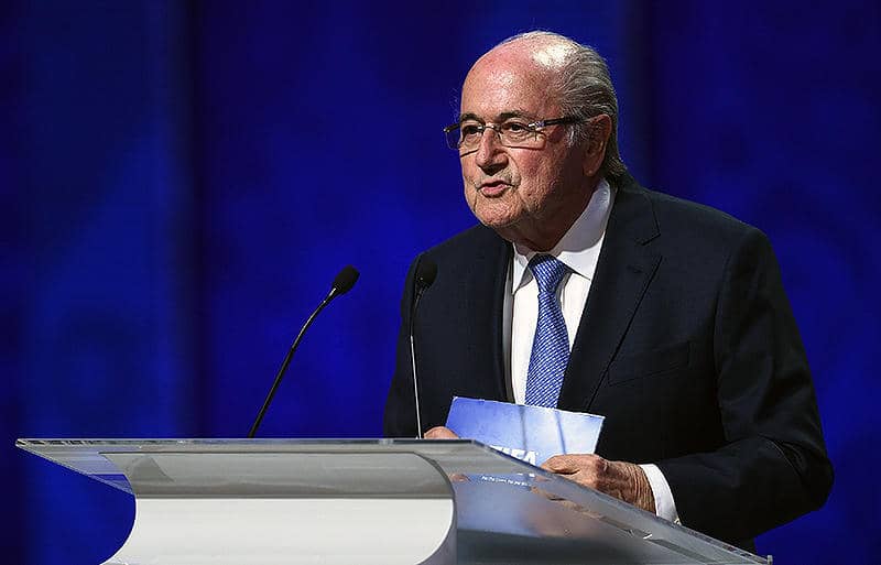ブラッターFIFA前会長に新たな6年8カ月の活動禁止処分
