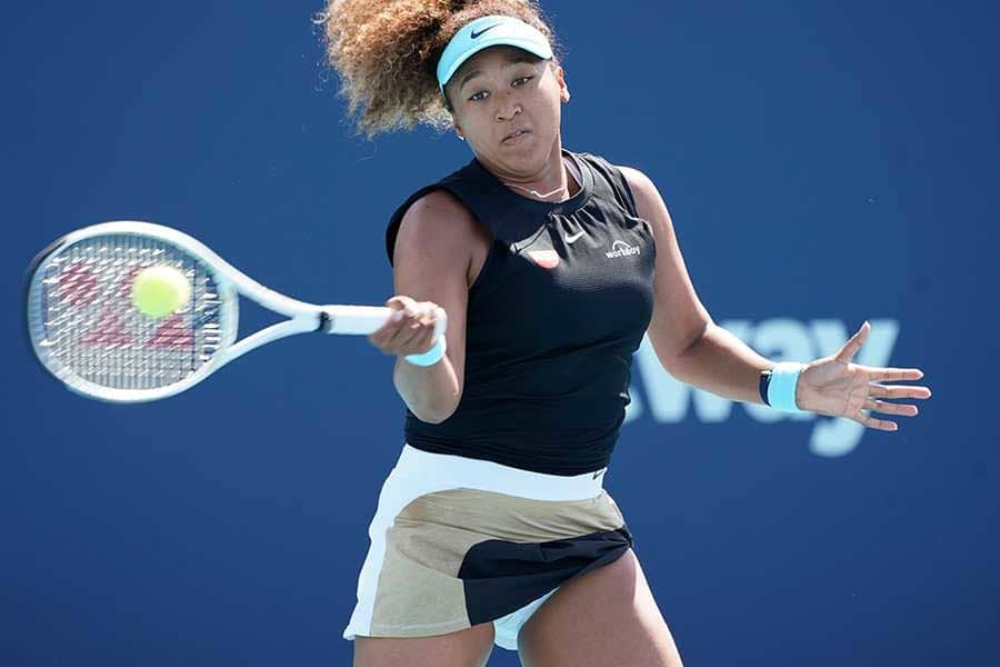 大坂なおみの“エア・ナオミ”炸裂　錦織彷彿ジャックナイフに海外注目「似ている」