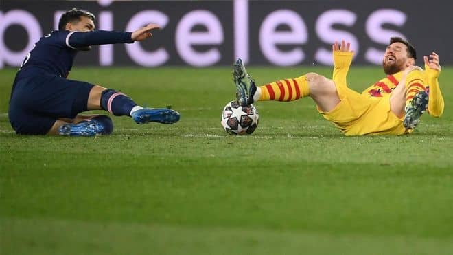 パレデスがメッシとの衝突の真相を明かす ピッチ上での馬鹿げた出来事 サッカー スポーツブル スポブル