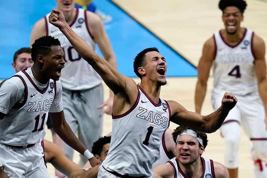 八村、レブロンも大興奮　ゴンザガ大の劇的ブザービーターに米ファン「エグすぎる」