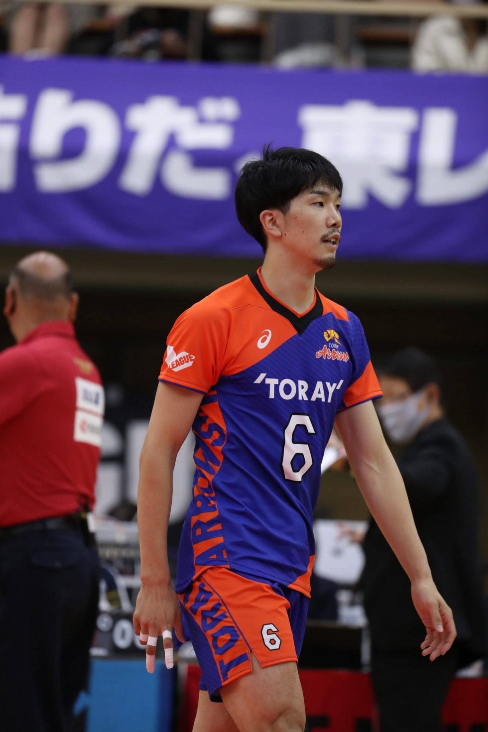 東レ 男子　落合、梅野の退団を発表