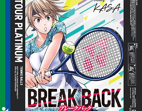 ヨネックス 人気漫画とコラボ