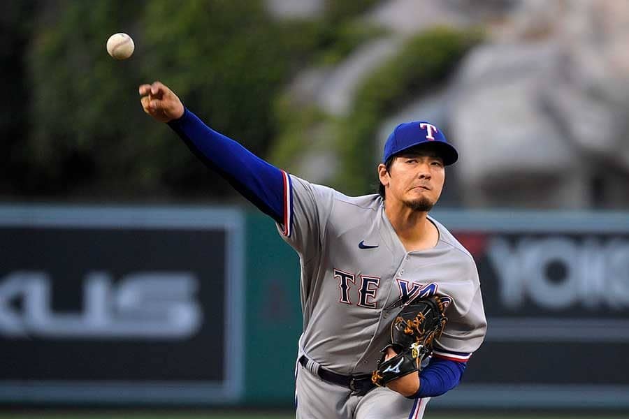 【MLB】有原航平、圧巻12者連続アウトで2勝目の権利を持って降板　大谷は2打数無安打斬り