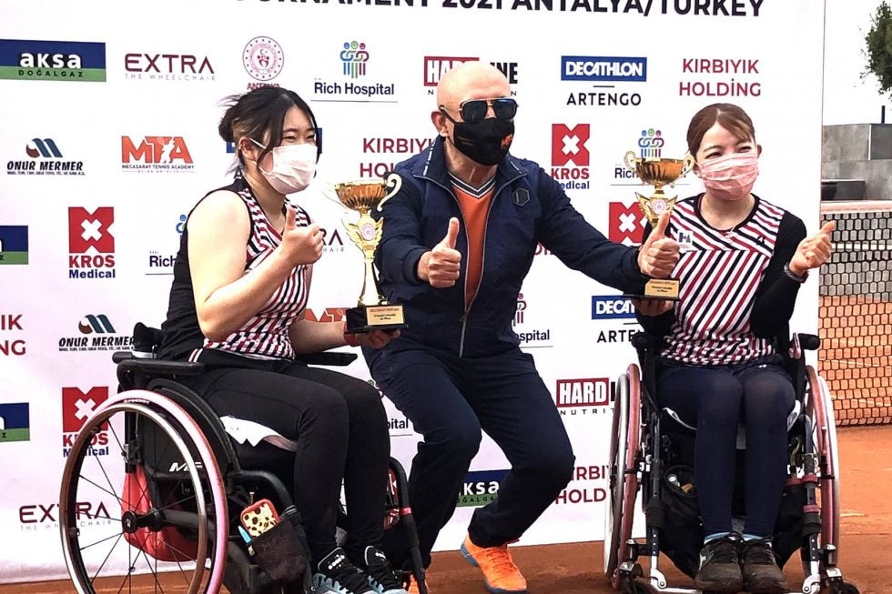 ITF車いすテニス大会で、男子・小田凱人、女子・田中愛美がアベック優勝！