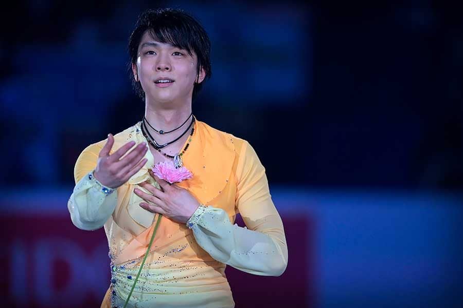 羽生結弦が横ピース　フランス選手“舞台裏のチェキ”が反響拡大「私も撮りたいんだが」