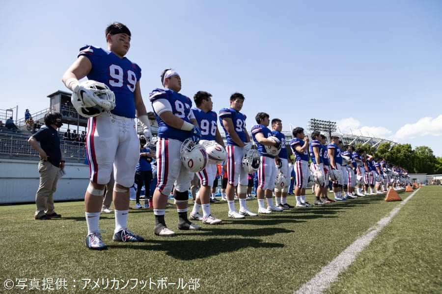 ついに開幕 優勝へ白星発進 ー関東学生大学アメリカンフットボール春季オープン戦対明学大 College Athlete Tv スポーツブル スポブル