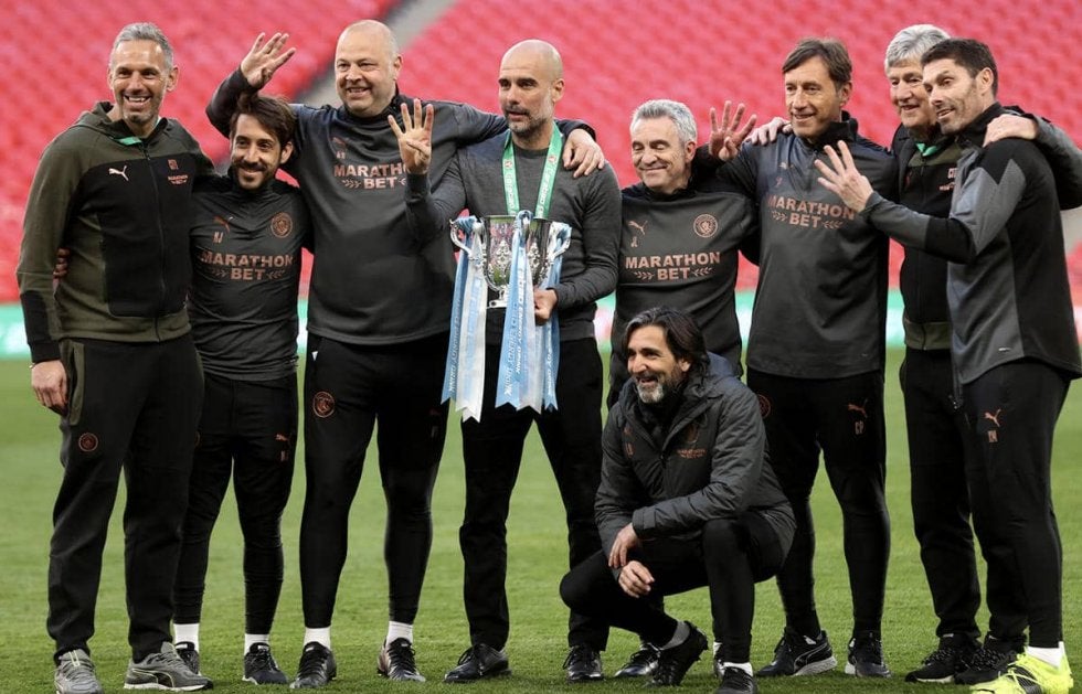 EFLカップ4連覇のグアルディオラ、完璧なパフォーマンスに満足感「素晴らしい夜だった