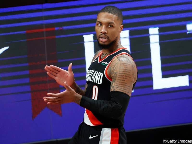 デイミアン・リラードが史上2番目の速さで歴代10人目となる3ポイント成功2000本に到達