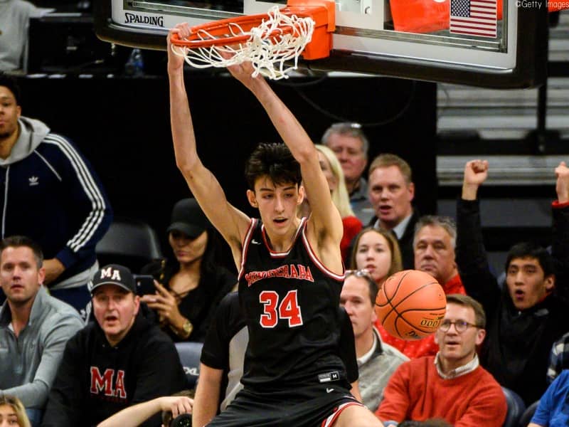 高校生全米ランク1位のチェット・ホルムグレンがゴンザガ大へ