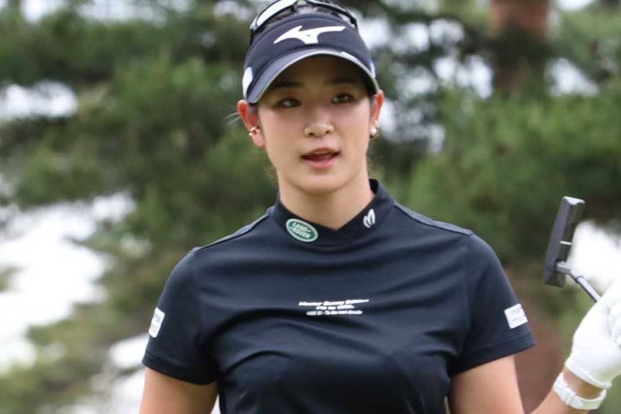 原英莉花、56位でヒヤヒヤ予選通過　メジャー3連勝に黄信号も「攻めて攻めまくる」