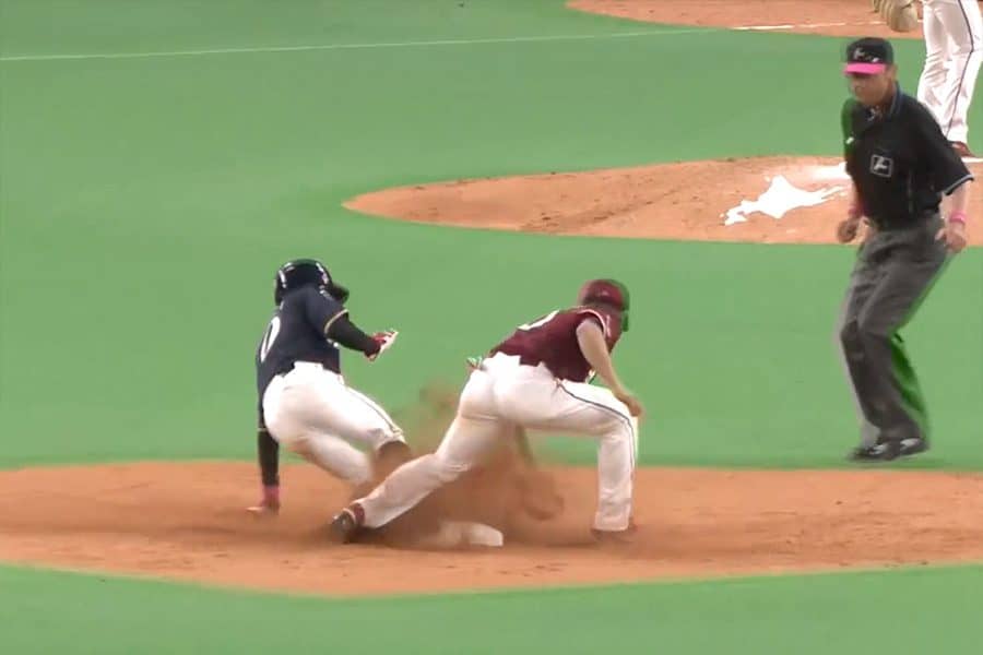 「足の回転が異常」“サニブラに勝った男”五十幡のロケットスタートに球場沸く