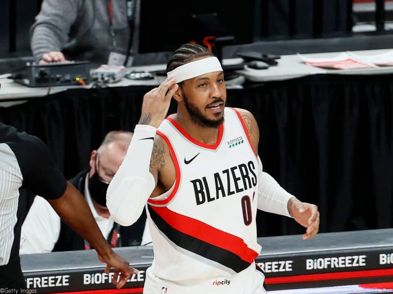 歴代通算得点10位のカーメロがロッカールームで披露したエモーショナルなスピーチ