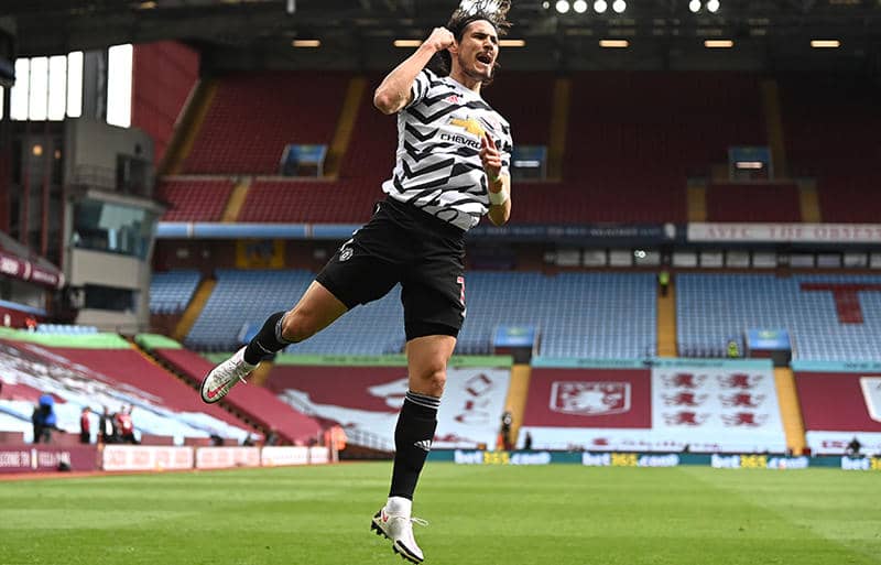 ここ7戦8発のカバーニ、切り札起用からクラブ記録の5ゴール目！ スールシャールに並ぶ